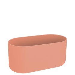 B. For Soft Duo 27x14/12,6 doniczka prostokątna różowa / delicate pink