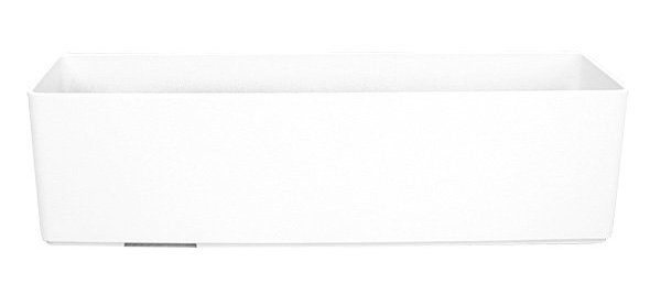 Sauerland 70x35/25 prostokątna donica biała